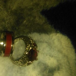 Wedding band rings men's size 6 women's size 8